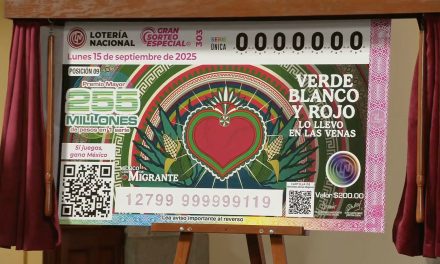 Lotería Nacional lanza billete conmemorativo a migrantes
