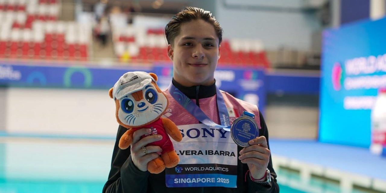 El mexicano Osmar Olvera gana la plata en el Mundial de Singapur