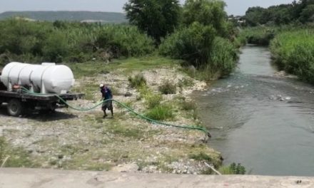 Detectan más de 70 tomas ilegales de agua en ll río Guayalejo, Tamaulipas