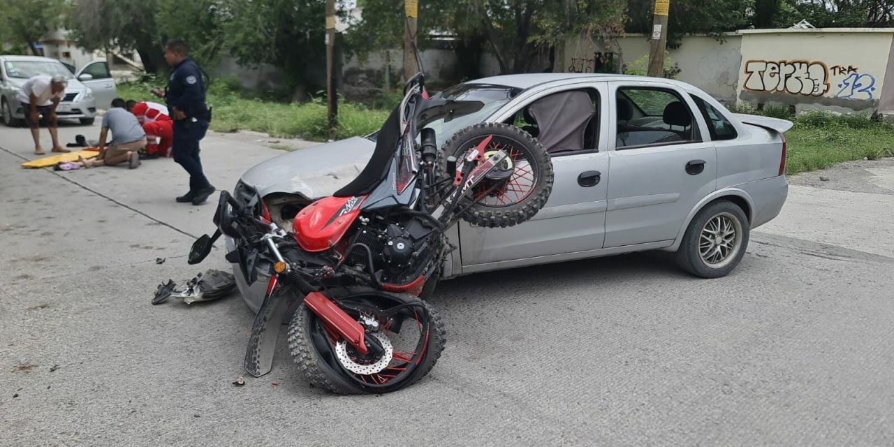 Aumentan los accidentes en motocicleta en Monclova