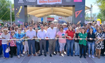 Carlos Villarreal respalda a la economía familiar con la Feria de Útiles Escolares