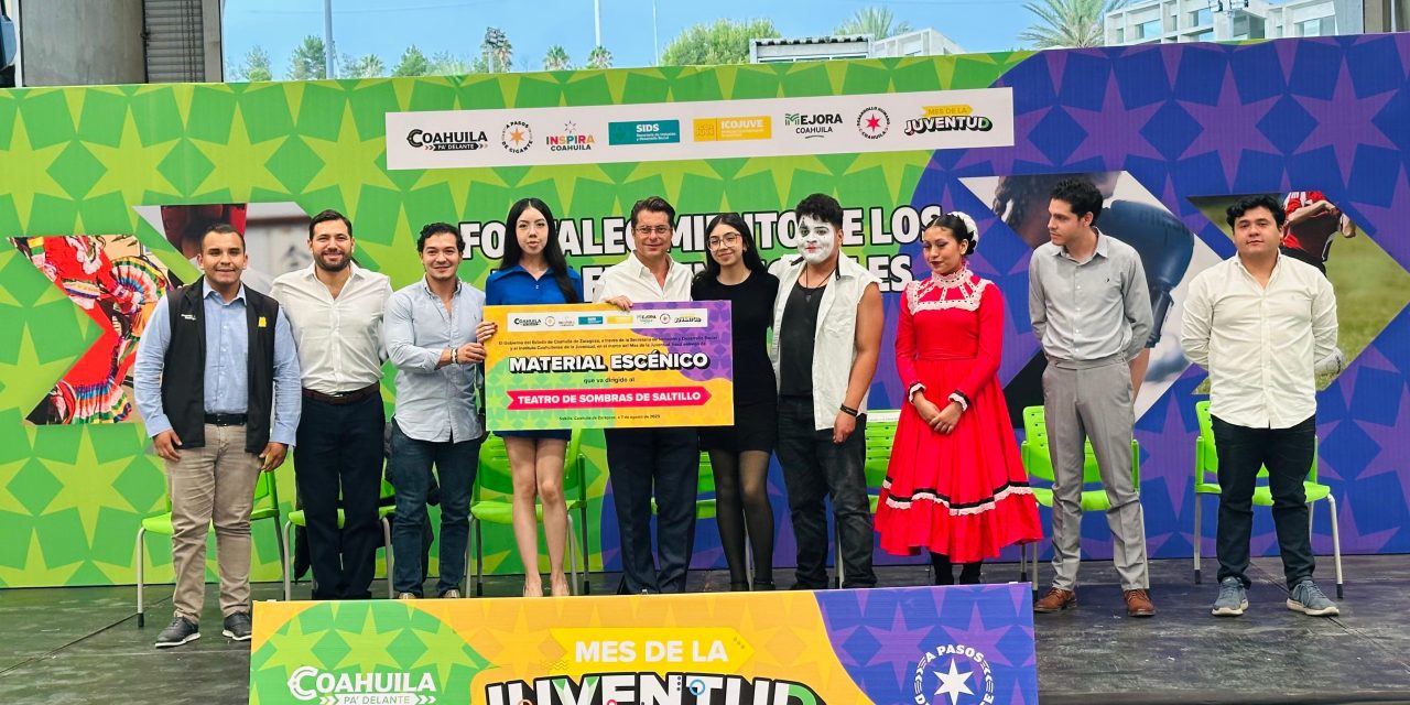 Reconoce el estado el talento y el compromiso juvenil
