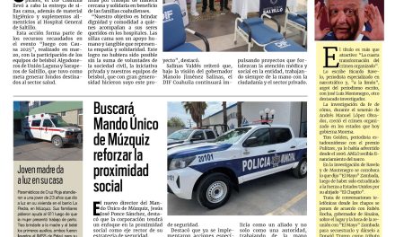 Portada RCG Carbonífera [25 de agosto de 2025] DIF Coahuila entrega aparatos a hospitales generales; buscará Mando Único de Múzquiz reforzar la proximidad social y más…