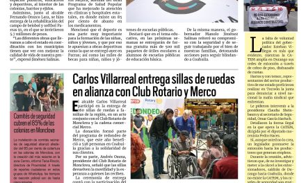 Portada RCG Centro [24 de agosto de 2025] Llevamos más infraestructura social a los municipios: Manolo; Pronnif atenderá casos de menores con motos y más…