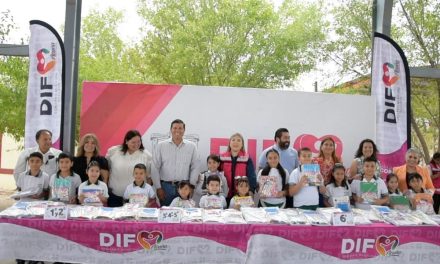 DIF Acuña inicia colecta de útiles escolares