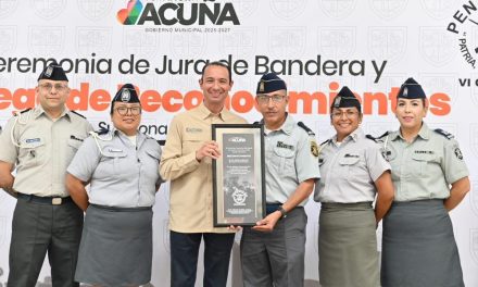Reconoce Acuña al Pentatlón Militarizado por su participación nacional