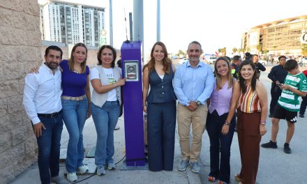 Inauguran Gobierno del estado y Santos Punto Violeta en el TSM