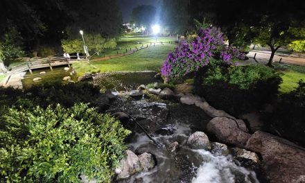 Continúan las acciones de remozamiento en el Parque Fundadores de Torreón