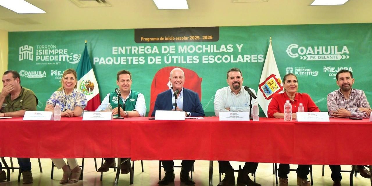 Román Cepeda anuncia programa de entrega de mochilas y útiles escolares