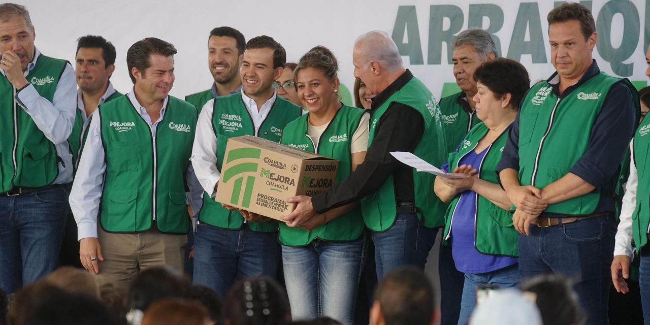 Mejora Coahuila inicia el programa ‘Despensón’ en la Laguna