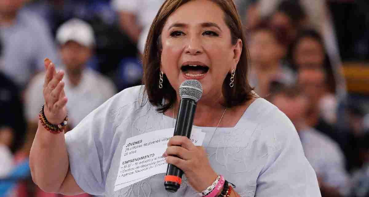Xóchitl Gálvez señala a Morena por apoderarse del Poder Judicial