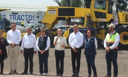 Sheinbaum arranca plan para repavimentar todas las carreteras federales