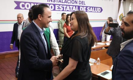 Manolo Jiménez toma protesta al Consejo Estatal de Salud