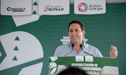 Logra Activa tu Parque inversión conjunta de 15.4 mdp en Saltillo: Javier Díaz