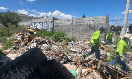 Atiende el alcalde limpieza de arroyo ubicado al oriente de Saltillo