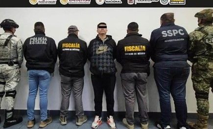 Cae célula del CJNG en el Edomex; entre los 9 Detenidos hay un empleado de la Fiscalía