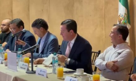 Expone fiscal estrategia de seguridad a empresarios afiliados a Coparmex
