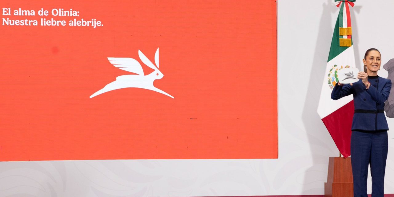 Presentan el logo de Olinia, el auto eléctrico mexicano
