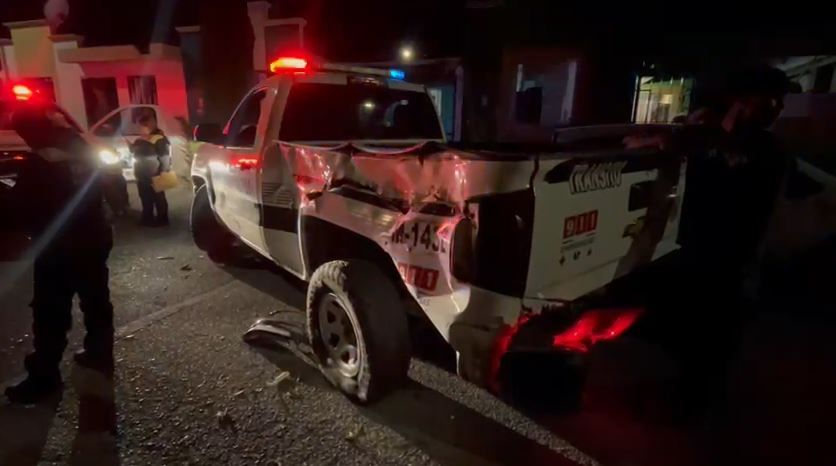 Robo de tráiler causa persecución y accidente