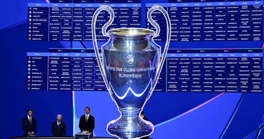 Choques de alto calibre marcarán la primera ronda de la Champions League