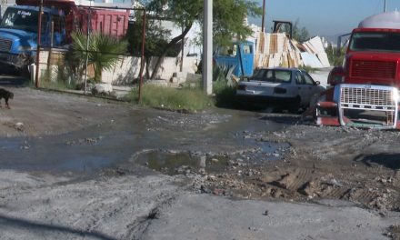 Vecinos viven en la inmundicia por una fuga de aguas negras en Nuevo Mirasierra