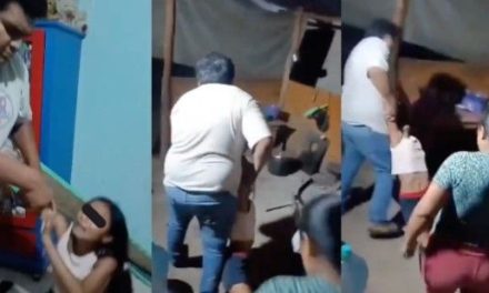 Comisario golpea fuertemente a una niña en Yucatán y lo destituyen de su cargo
