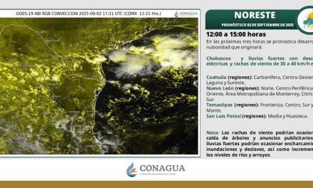 Llegarán más lluvias a Coahuila