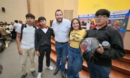 Carlos Villarreal impulsa jornadas de salud mental para jóvenes