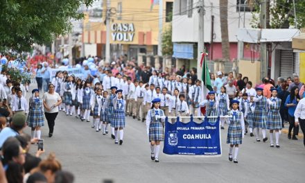 Todo listo para el desfile de Independencia en Acuña