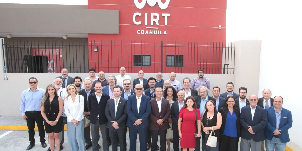 Presidente nacional de la CIRT lleva a cabo gira por Coahuila