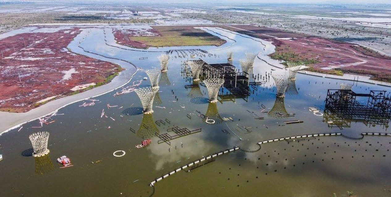 Lago de Texcoco alcanza 78% de su capacidad y recupera función ecológica tras cancelación del NAIM