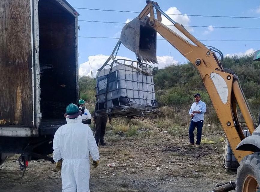 Gobierno de Tomás Gutiérrez  limpia Cañada Ancha