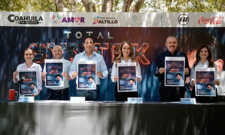 Anuncian Javier Díaz el concierto de Aleks Syntek a beneficio del DIF Saltillo