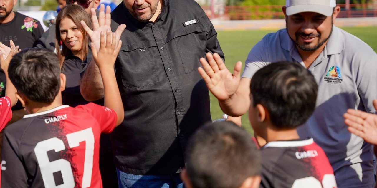 Continúa Tomás Gutiérrez apoyando al deporte de Ramos Arizpe