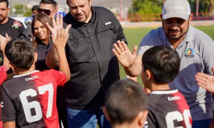 Continúa Tomás Gutiérrez apoyando al deporte de Ramos Arizpe
