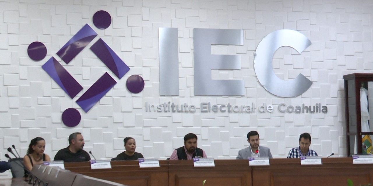 Aprueba IEC proyecto de presupuesto para la elección del próximo año