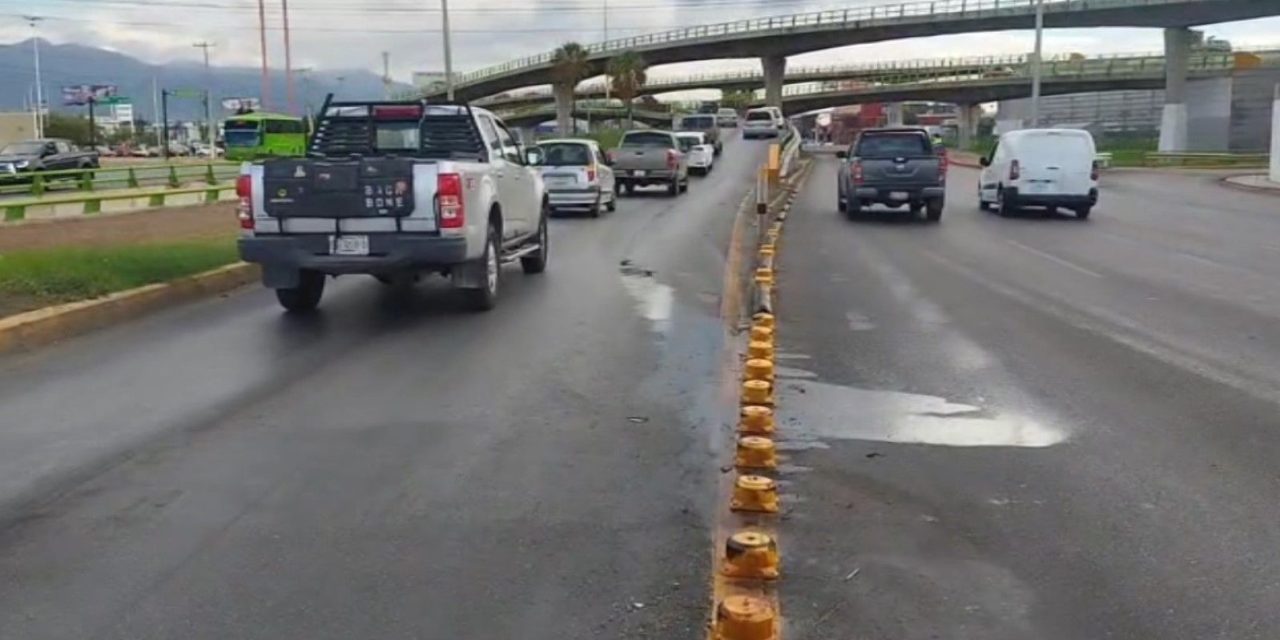 Boyas han ocasionado varios accidentes en Saltillo