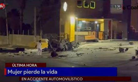 Amanece Saltillo con una tragedia: mujer pierde la vida en accidente automovilístico
