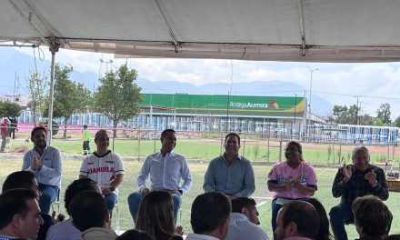 Rehabilitan canchas de softbol al sur de Saltillo