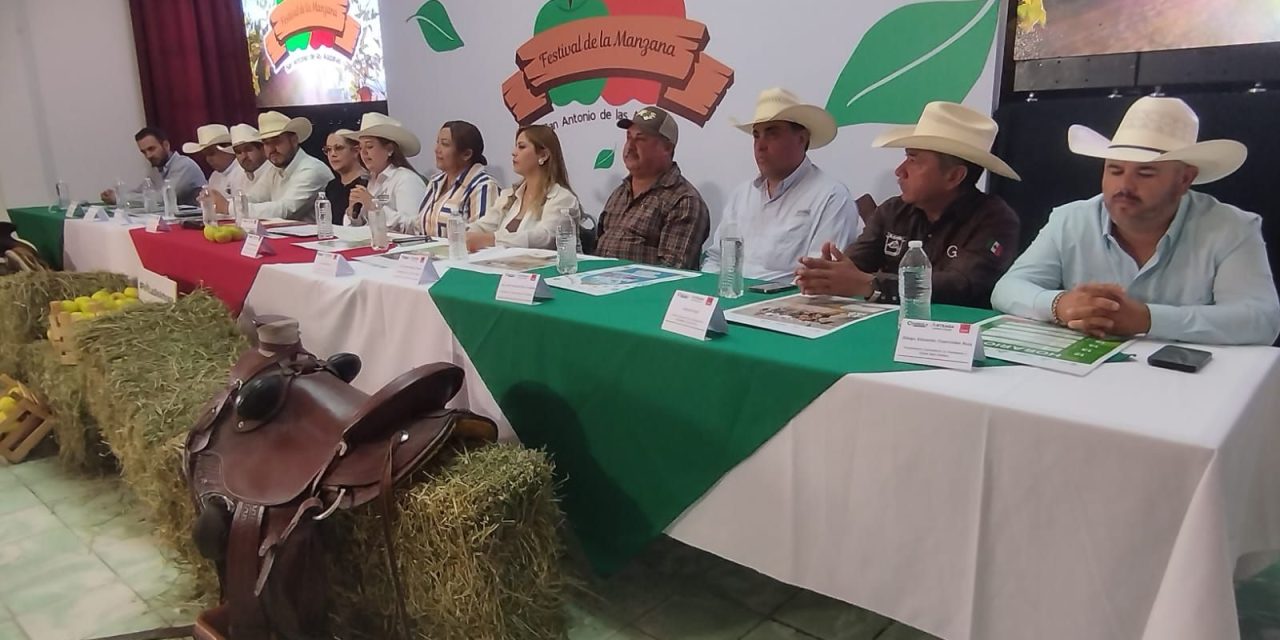 Presentan el Festival de la Manzana en Arteaga