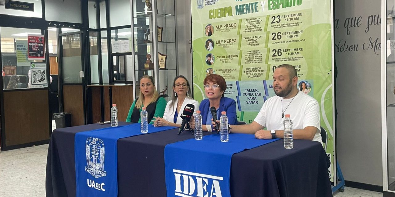 El IDEA presenta conferencias para fomentar el cuidado y la salud integral