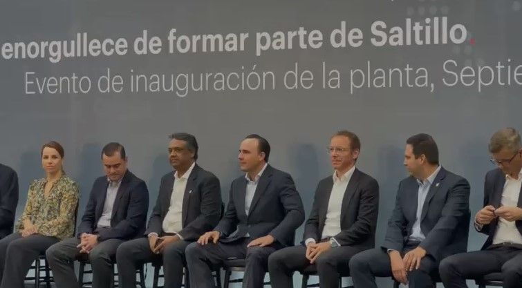 Inauguran Motherson al sur de Saltillo
