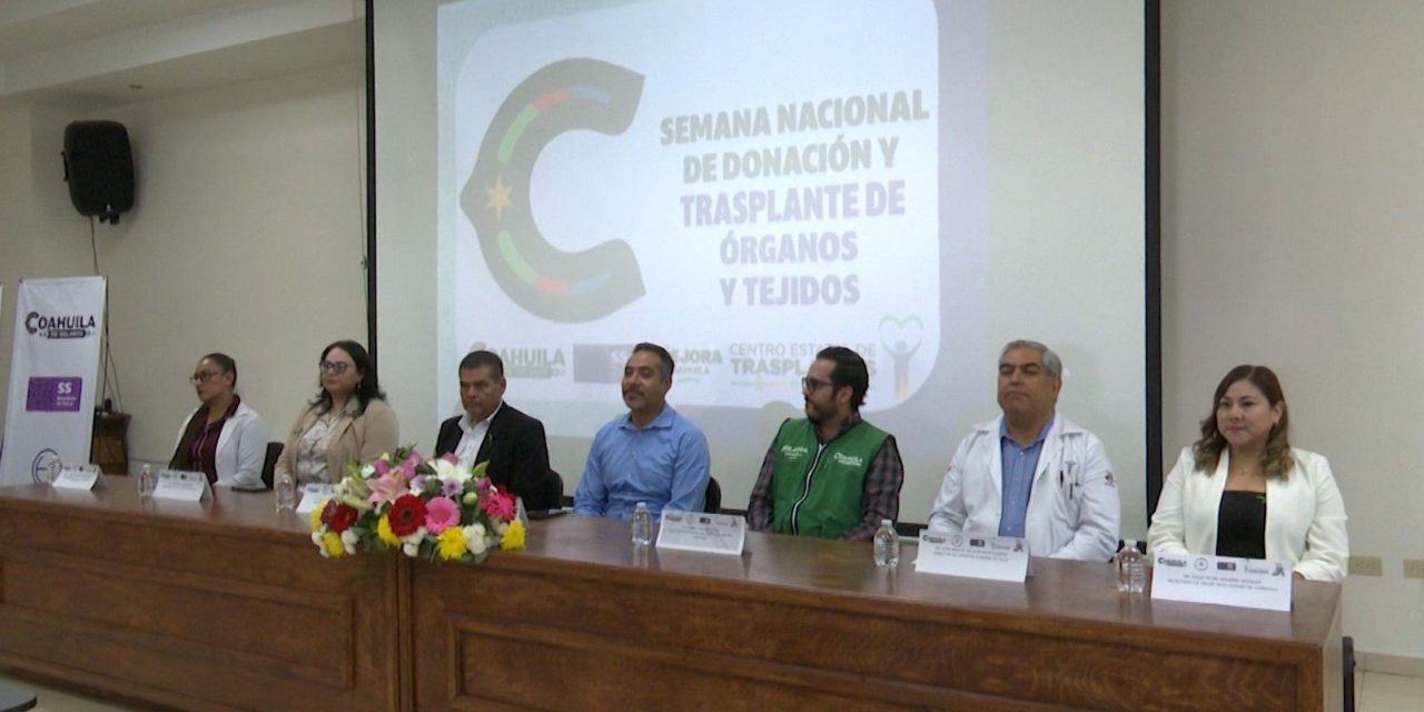 Promueven la donación de órganos en Saltillo