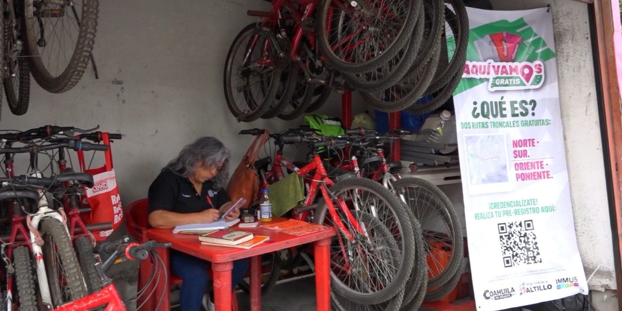 Se suman cicloestaciónes a la entrega de tarjetas del ‘Aquí Vamos Gratis’