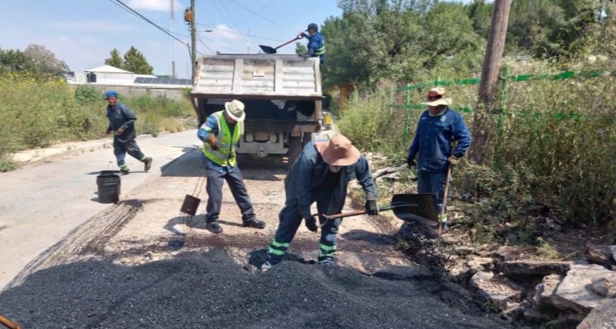 Sigue el bacheo por todo Saltillo
