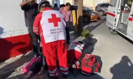 Una mujer resulta lesionada tras ser atropellada en el centro de Saltillo