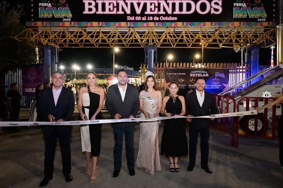 Carlos Villarreal inaugura la Feria de Monclova 2025