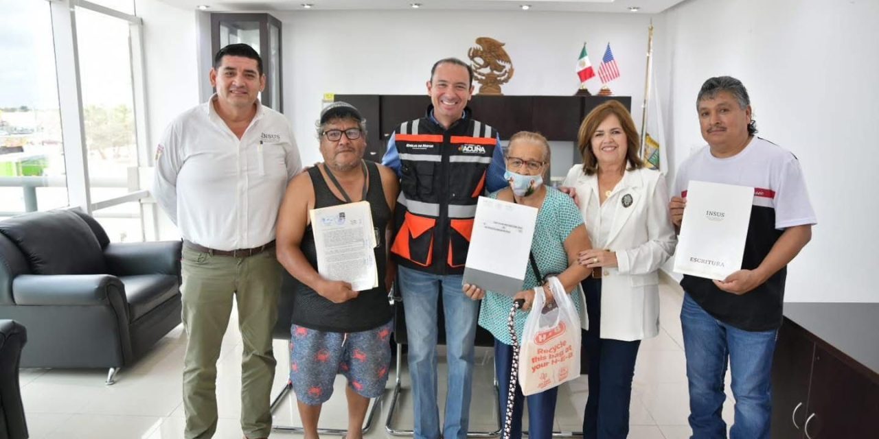 Firman programa para regularizar propiedades en Acuña