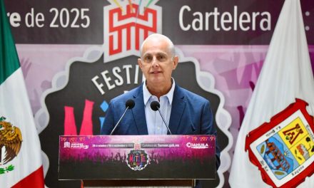 Román Cepeda presenta el Festival del Mitote Lagunero