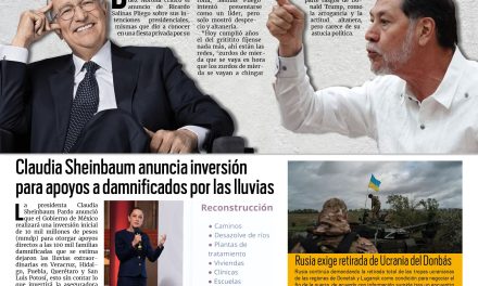 Portada RCG Nacional e Internacional [21 de octubre de 2025] Noroña critica a Salinas Pliego por sus aspiraciones presidenciales; Claudia Sheinbaum anuncia inversión para apoyos a damnificados y más…